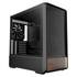 Okinos Air Cross, Genuine Walnut Wood ATX Case, 3x140mm PWM Fan & 2x120mm Reverse PWM Fan Pre-Installed, Airflow Optimized Mesh Panels, Back-Connect Motherboard Compatible, Mid Tower PC Case, Type C | SKU CS-AIRCROS