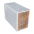 Lian Li B4-mATX Wood Compact SFF Computer Case | Beech Wood Small Form Factor Case with Pre-installed 2 x 120mm Fans | Rotating AC Inlet for Easy Cable Management | Horizontal/Vertical Setup (B4W-WD) | SKU CS-B4WWD3
