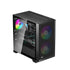 PCCOOLER C3D310 BK ARGB PC Case with 2 ARGB Fans Desktop Computer Case Gaming Case for M-ATX / ITX, 350MM Graphics Cards Support, 2 x 3.5 inch and 3 x 2.5 inch Storage Slots, Liquid Cooler Support, Easy Installation, Cable Storage, SPCC (Black) | SKU C...