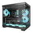 PCCOOLER CPS C3T500 ARGB BK PC Case, Dual-Chamber Mid-Tower ATX Case, Desktop Computer Case w/ 6 ARGB Fans Pre-installed w/ Fan Hub, Column-Free Design, Tempered Glass, USB 3.1 Gen 2 Type-C, Black | SKU CS-C3T50BA