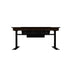 Lian Li DK-07 Wood Motorized Standing Desk | Dual E-ATX Ready, Real Wood Top, Built-in Wireless Charging, Height Adjustable, Up to Dual 480/420 Radiators, 17-Fan Support,Dual-System PC Desk(DK07X-WD) | SKU CS-DK07XWD