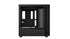 TRYX FLOVA PC Case Mid-Tower, Premium Fabric, CrossFlow Fan, Tool-Free Build, 58L Spacious Design, Supports RTX 5090 GPU & 360mm Liquid Cooling, C-F500F-FM1E-G0K (Black) | SKU CS-FLOVA51