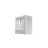TRYX FLOVA PC Case Mid-Tower, Premium Fabric, CrossFlow Fan, Tool-Free Build, 58L Spacious Design, Supports RTX 5090 GPU & 360mm Liquid Cooling, C-F500F-FM1E-G0W (White) | SKU CS-FLOVA52