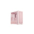 TRYX FLOVA PC Case Mid-Tower, Premium Fabric, CrossFlow Fan, Tool-Free Build, 58L Spacious Design, Supports RTX 5090 GPU & 360mm Liquid Cooling, C-F500F-FM1E-G0Q (Pink) | SKU CS-FLOVA53