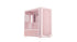 TRYX FLOVA PC Case Mid-Tower, Premium Fabric, CrossFlow Fan, Tool-Free Build, 58L Spacious Design, Supports RTX 5090 GPU & 360mm Liquid Cooling, C-F500F-FM1E-G0Q (Pink) | SKU CS-FLOVA53