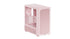 TRYX FLOVA PC Case Mid-Tower, Premium Fabric, CrossFlow Fan, Tool-Free Build, 58L Spacious Design, Supports RTX 5090 GPU & 360mm Liquid Cooling, C-F500F-FM1E-G0Q (Pink) | SKU CS-FLOVA53