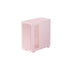TRYX FLOVA PC Case Mid-Tower, Premium Fabric, CrossFlow Fan, Tool-Free Build, 58L Spacious Design, Supports RTX 5090 GPU & 360mm Liquid Cooling, C-F500F-FM1E-G0Q (Pink) | SKU CS-FLOVA53