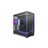 MONTECH KING 45 PRO KING45PB ATX PC Case, Curved Panoramic Glass, Chimney Airflow, 360mm Radiator Support, Compact Build for High-Performance Systems, 4 ARGB PWM Fan Pre-Installed (Black) | SKU CS-K45PB7