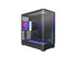 MONTECH KING 45 PRO KING45PB ATX PC Case, Curved Panoramic Glass, Chimney Airflow, 360mm Radiator Support, Compact Build for High-Performance Systems, 4 ARGB PWM Fan Pre-Installed (Black) | SKU CS-K45PB7
