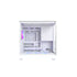 MONTECH KING 45 PRO KING45PW ATX PC Case, Curved Panoramic Glass, Chimney Airflow, 360mm Radiator Support, Compact Build for High-Performance Systems, 4 ARGB PWM Fan Pre-Installed (White) | SKU CS-K45PW8
