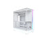 MONTECH KING 45 KING45W ATX PC Case, Curved Panoramic Glass, Chimney Airflow, 360mm Radiator Support (White) | SKU CS-K45W6