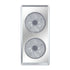 Lian Li LANCOOL 217 INF White Infinity Mirror Computer Case, Mid-Tower ATX PC Case w/ 3 Pre-Installed Fans, 2x170mm ARGB Fans, 1x140mm, Front Mirror Glass Panel, Optimized Airflow - White (LAN217INFW) | SKU CS-L217IW2