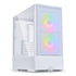 GUNMANSA LIAN LI LANCOOL 207 White / Steel / Tempered Glass ATX Mid Tower Computer Case - LAN 207 RW