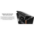 Lian Li LANCOOL 217 Genuine Walnut Wood Computer Case, Mid-Tower ATX PC Case with 5 Pre-Installed PWM Fans 2x170mm, 2x120mm & 1x140mm, Flexible PSU & Cable Installation - Black (LAN217X) | SKU CS-LAN217B