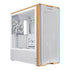 Lian Li LANCOOL 217 Genuine Walnut Wood Computer Case, Mid-Tower ATX PC Case with 5 Pre-Installed PWM Fans 2x170mm, 2x120mm & 1x140mm, Flexible PSU & Cable Installation - White (LAN217W) | SKU CS-LAN217W