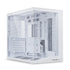LIAN LI O11D MINI V2 | Compact ATX Mid-Tower Airflow Computer Case | Panoramic View | Fully Ventilated Airflow | Adjustable I/O | Pillar-Less | Cable Management | White (O11DMIV2W) | SKU CS-O11M2W2