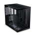 LIAN LI O11D MINI V2 | Compact ATX Mid-Tower Airflow Computer Case | Panoramic View | Fully Ventilated Airflow | Adjustable I/O | Pillar-Less | Cable Management | Black (O11DMIV2X) | SKU CS-O11M2X1