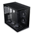 LIAN LI O11D MINI V2 Flow | Compact ATX Mid-Tower Airflow Computer Case | Panoramic View | High-Performance Airflow | Includes 5 x 120mm Reverse Blade Fans | Cable Management | Black (O11DMIV2FX) | SKU CS-O11MFX3