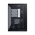 LIAN LI O11D MINI V2 Flow | Compact ATX Mid-Tower Airflow Computer Case | Panoramic View | High-Performance Airflow | Includes 5 x 120mm Reverse Blade Fans | Cable Management | Black (O11DMIV2FX) | SKU CS-O11MFX3