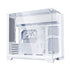 Lian-li O11 Vision-M O11VMW Dual-chamber Design Pre-installed 140 mm Fan Micro ATX Case, White | SKU CS-O11VMW4