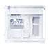 Lian-li O11 Vision-M O11VMW Dual-chamber Design Pre-installed 140 mm Fan Micro ATX Case, White | SKU CS-O11VMW4