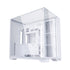 LIAN LI O11Vision Compact White / Steel / Tempered Glass ATX Mid Tower Computer Case, Back Connect Support - O11VPW | SKU CS-O11VPW2