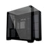 LIAN LI O11Vision Compact Black / Steel / Tempered Glass ATX Mid Tower Computer Case, Back Connect Support - O11VPX | SKU CS-O11VPX1