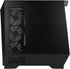 InWin Prism Mid Tower Gaming Chassis ATX, Mini-ITX Ultra-Wide Panoramic View-GPU Support up to 435mm-Includes 4X Pre-Installed ARGB 120mm Fans Black (IW-CS-PRISMBLK-4VX120) | SKU CS-PRISM