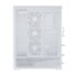 Lian Li SUP01W.US SUP 01-45L Stand-Up platform case-Independent chamber direct cooling design-510mm PCIe 4.0 riser cable-Pre-installed 3x 120mm fans-Dual ARGB strips-Supports 360mm/280mm AIO (White) | SKU CS-SUP01W