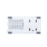 Lian Li SUP01W.US SUP 01-45L Stand-Up platform case-Independent chamber direct cooling design-510mm PCIe 4.0 riser cable-Pre-installed 3x 120mm fans-Dual ARGB strips-Supports 360mm/280mm AIO (White) | SKU CS-SUP01W