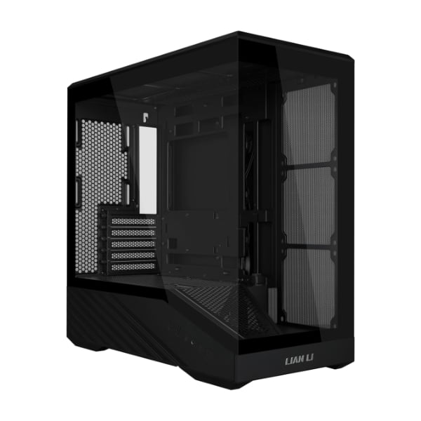 GUNMANSA Lian Li Vector V100 MINI Micro Form Factor Compact PC Case, Panoramic Tempered Glass, Support Backet-Connect Micro-ATX, 415mm GPUs, 360mm Radiator, Dust Filiter, RGB - Black (V100MIX)
