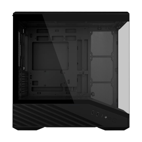 GUNMANSA Lian Li Vector V100 MINI Micro Form Factor Compact PC Case, Panoramic Tempered Glass, Support Backet-Connect Micro-ATX, 415mm GPUs, 360mm Radiator, Dust Filiter, RGB - Black (V100MIX)