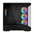 Lian Li VECTOR V100 MINI Micro Form Factor Compact PC Case, Pre-install 4 x 120mm ARGB PWM Fans, Panoramic Tempered Glass, Support Backet-Connect Micro-ATX, 415mm GPU, 360mm Radiator - Black(V100RMIX) | SKU CS-V100RM6