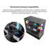 MONTECH XR XR-B, ATX Mid-Tower PC Gaming Case, 3 x 120mm ARGB PWM Fans Pre-Installed, Full-View Dual Tempered Glass Panel, Wood-Grain Design I/O Interface, Support 4090 GPUs, 360mm Radiator Support, Black | SKU CS-XRB