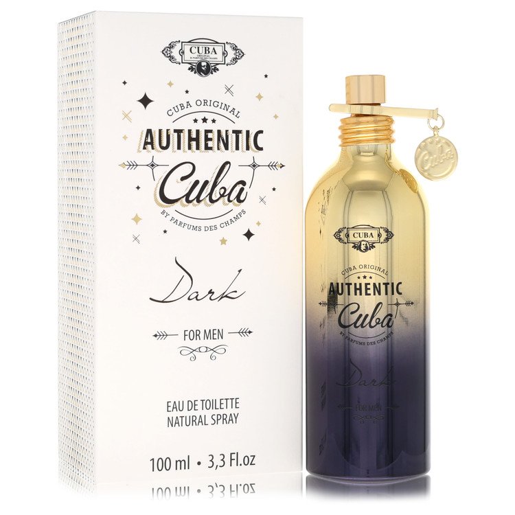 Cuba Authentic Dark Eau De Toilette Spray By Fragluxe