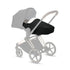 MIOS GEN 3 Chrome Frame with Nautical Blue Seat Pack & Black Lite Carry Cot S