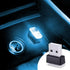 Car Interior USB Style LED Atmosphere Light