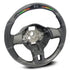Carbon Fibre Steering Wheel With LED Shift Light Display - Suitable To Fit VW Polo Vivo (10-18)