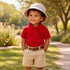 Cedric Boys Golfer - Red