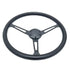 Classic 3-Spoke Racing Style Steering Wheel (380mm)