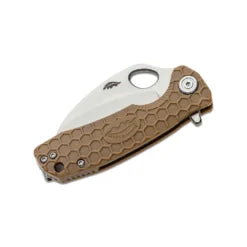 Honey Badger Tan Claw Small Folding Knife- Hb1142