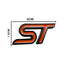 ST Logo - Steering Wheel Metal Badge (Red)