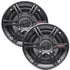 Crunch CS65CXS CS Series 6.5 Inch Shallow Mount Speakers (300W)