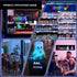 Customisable App Controlled LED Matrix Panel Display Screen - (100mm x 350mm)