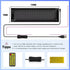 Customisable App Controlled Matrix LED Panel Display Screen - (173mm x 70mm)