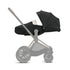MIOS GEN 3 Chrome Frame with Nautical Blue Seat Pack & Black Lite Carry Cot S