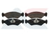 Brake Pads Ford Fiesta Mazda Soho (SET)  (D3083M)