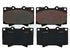 Front Brake Pads Toyota Prado 4.0, FJ Cruiser, Land Cruiser 76/79/100 (98–2020+) (D3233M)