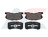 Front Brake Pads Daihatsu Sirion / YRV, Datsun GO & Toyota Agya (98–2023) (D3424M)