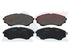 Brake Pads Ford Everest Ranger Mazda B2500Td Bt 50 (SET)  (D3551M)